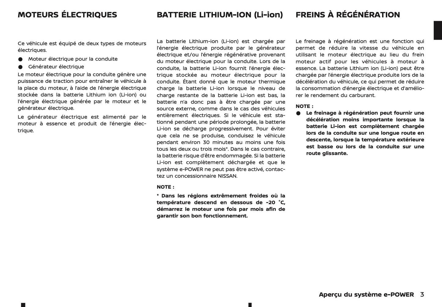 2026 Nissan Qashqai e-Power Owner's Manual | French