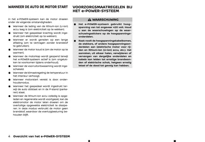 2025-2026 Nissan Qashqai e-Power Gebruikershandleiding | Nederlands