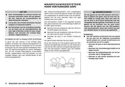 2025-2026 Nissan Qashqai e-Power Gebruikershandleiding | Nederlands