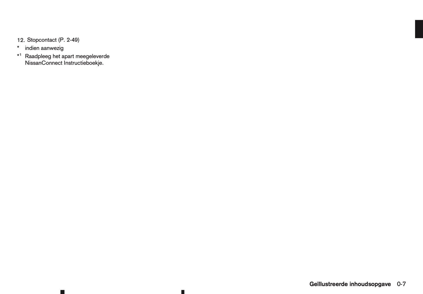 2015-2016 Nissan Qashqai Owner's Manual | Dutch