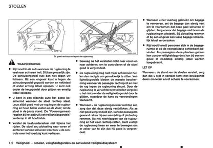 2015-2016 Nissan Qashqai Owner's Manual | Dutch
