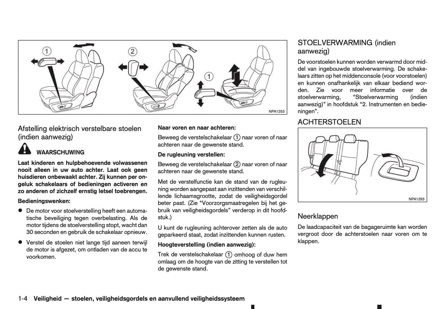 2015-2016 Nissan Qashqai Owner's Manual | Dutch