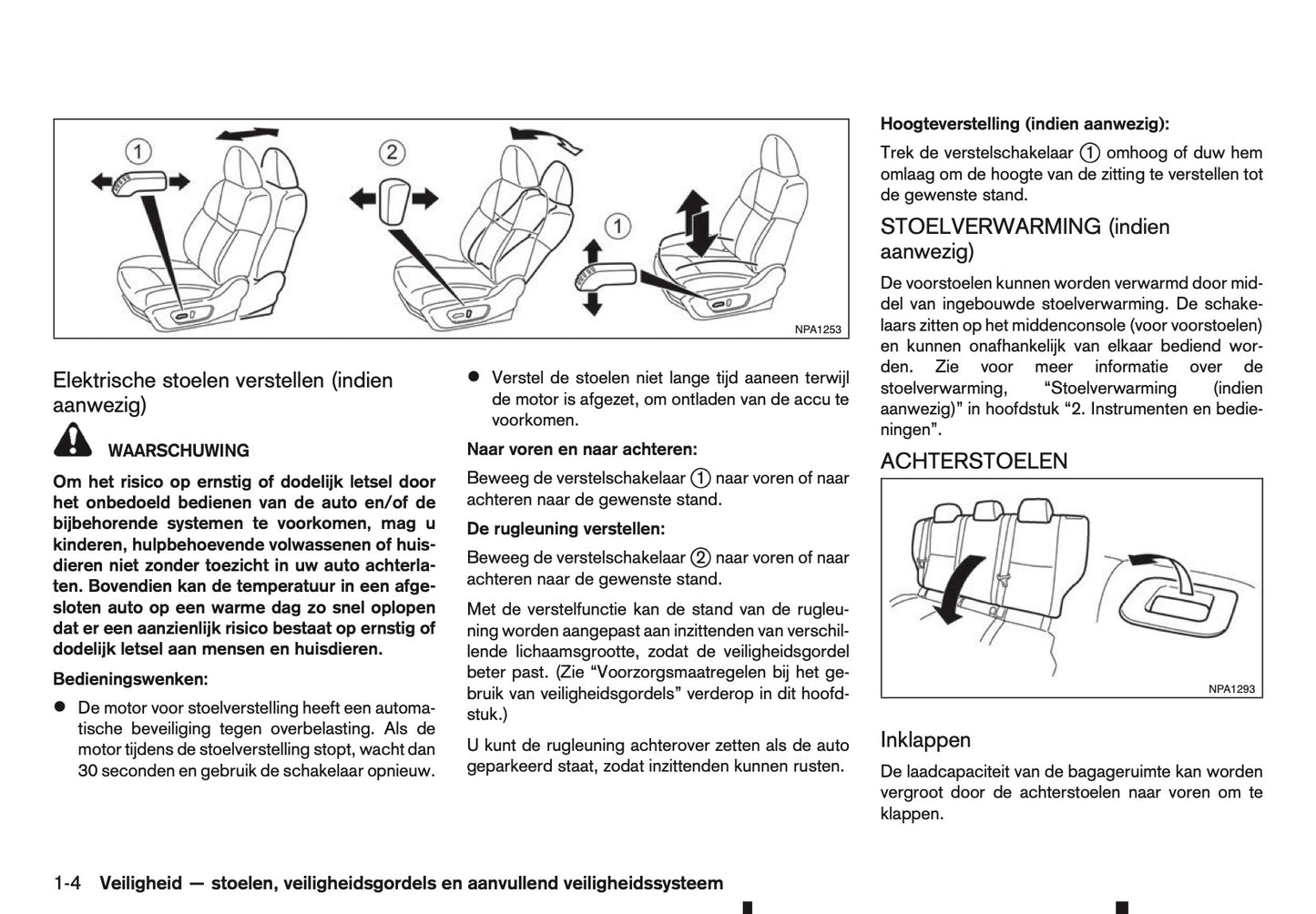 2016-2017 Nissan Qashqai Owner's Manual | Dutch