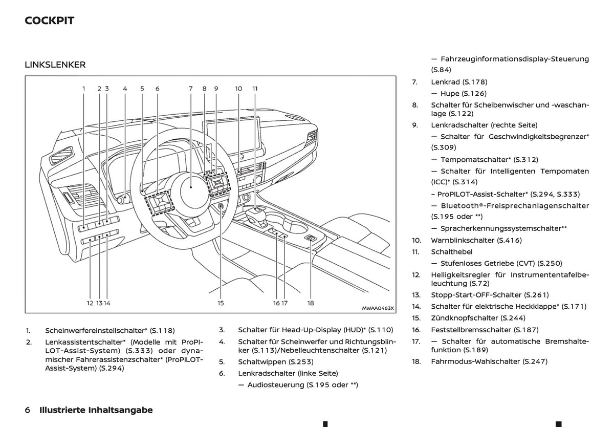 2024-2025 Nissan X-Trail Owner's Manual | German
