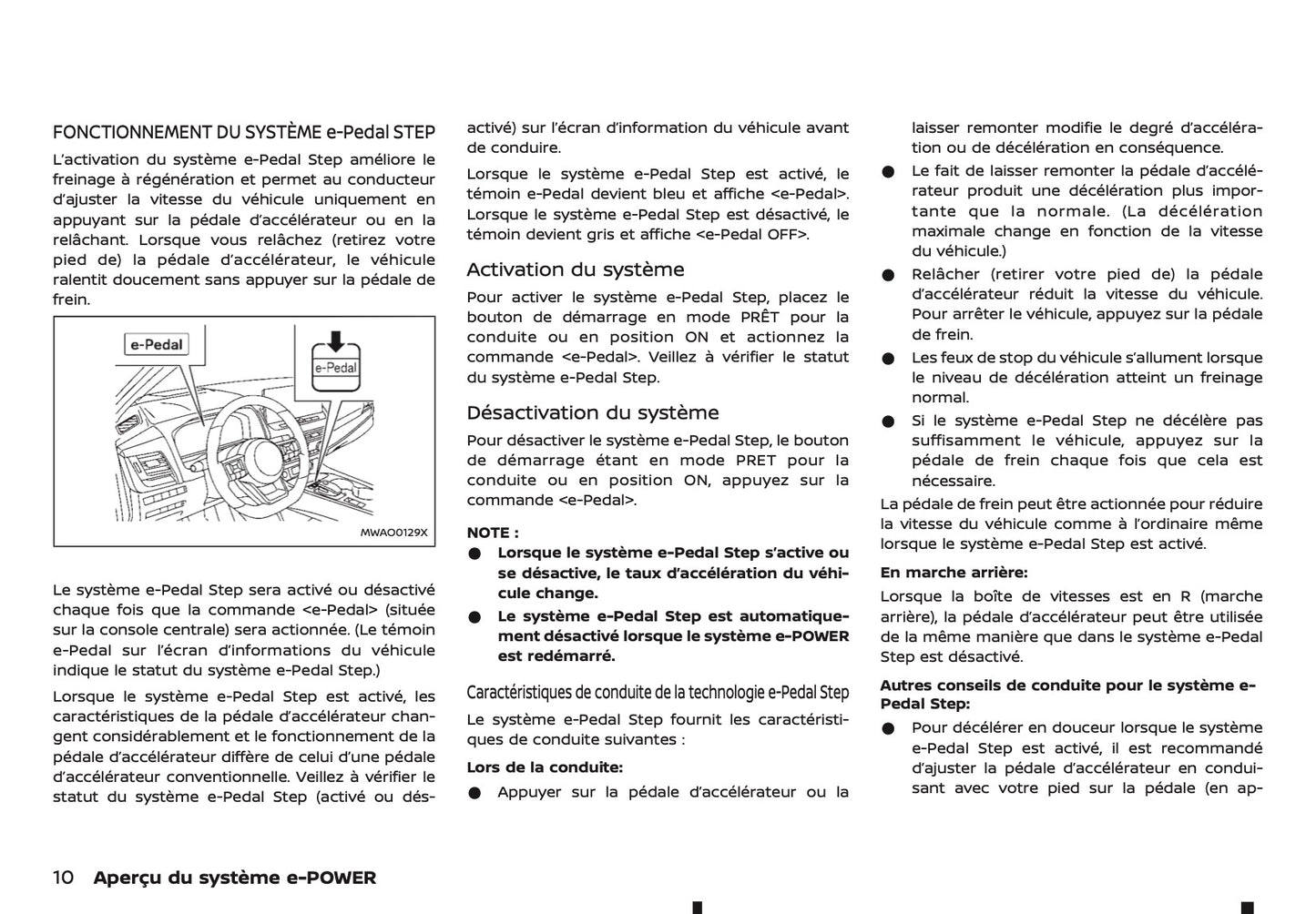 2024-2025 Nissan X-Trail e-Power Owner's Manual | French
