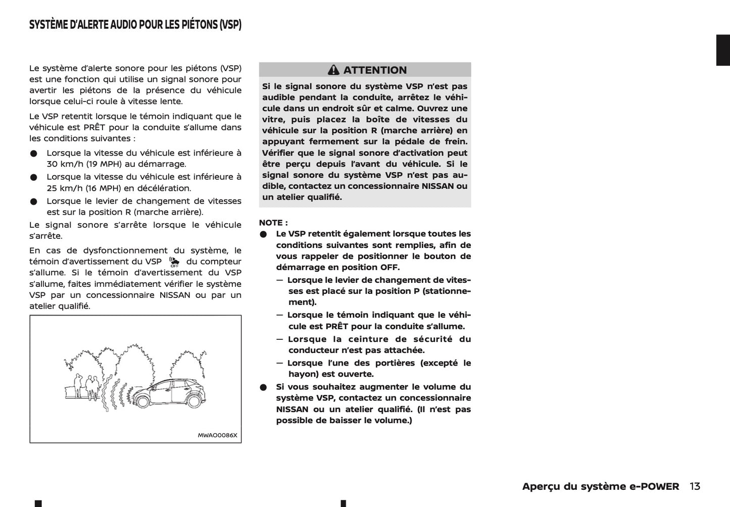 2024-2025 Nissan X-Trail e-Power Owner's Manual | French