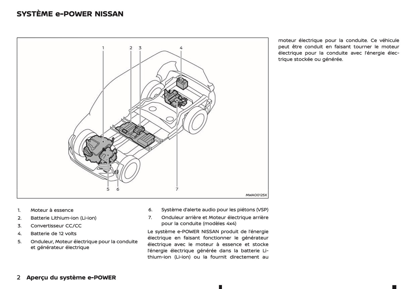 2024-2025 Nissan X-Trail e-Power Owner's Manual | French