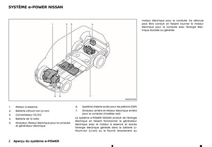 2024-2025 Nissan X-Trail e-Power Owner's Manual | French
