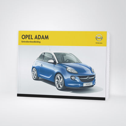 2013 Opel Adam Owner's Manual | Dutch