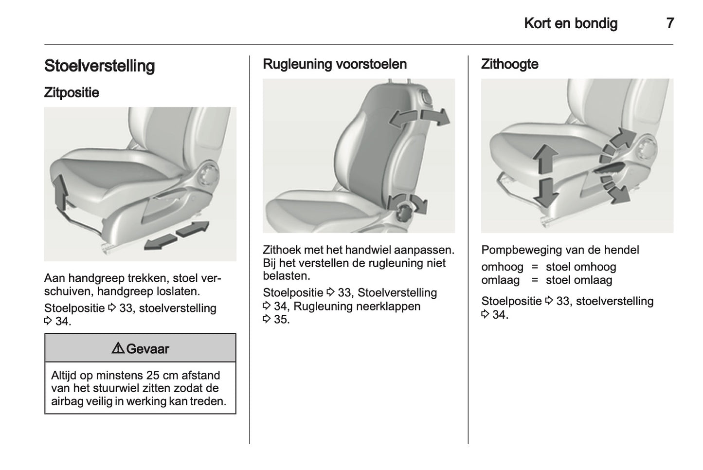 2013 Opel Adam Owner's Manual | Dutch