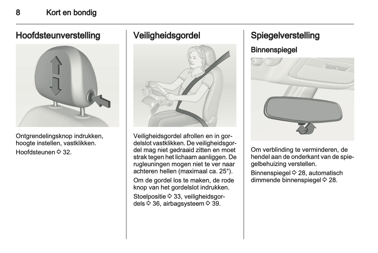 2013 Opel Adam Owner's Manual | Dutch
