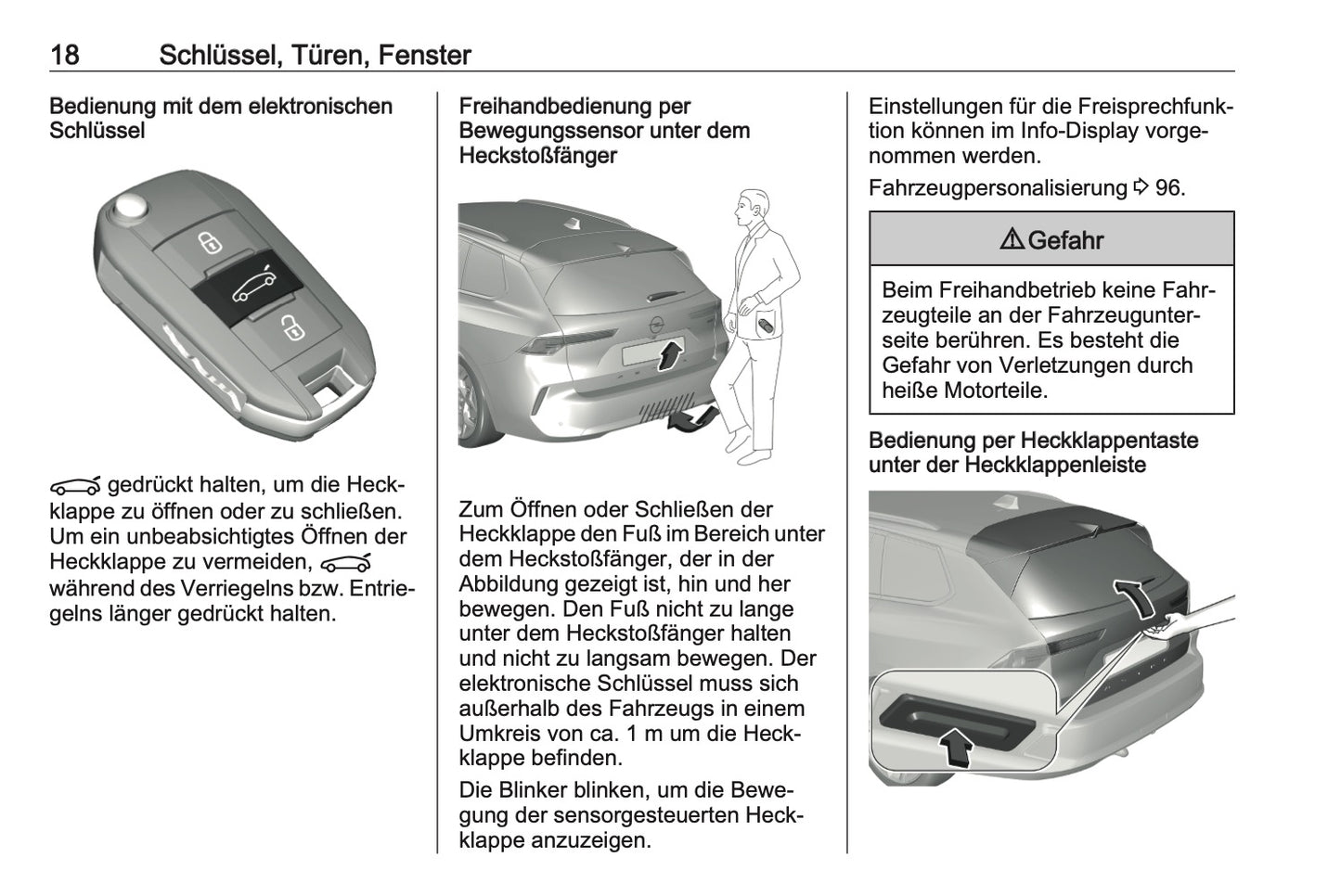 2023-2024 Opel Astra Owner's Manual | German