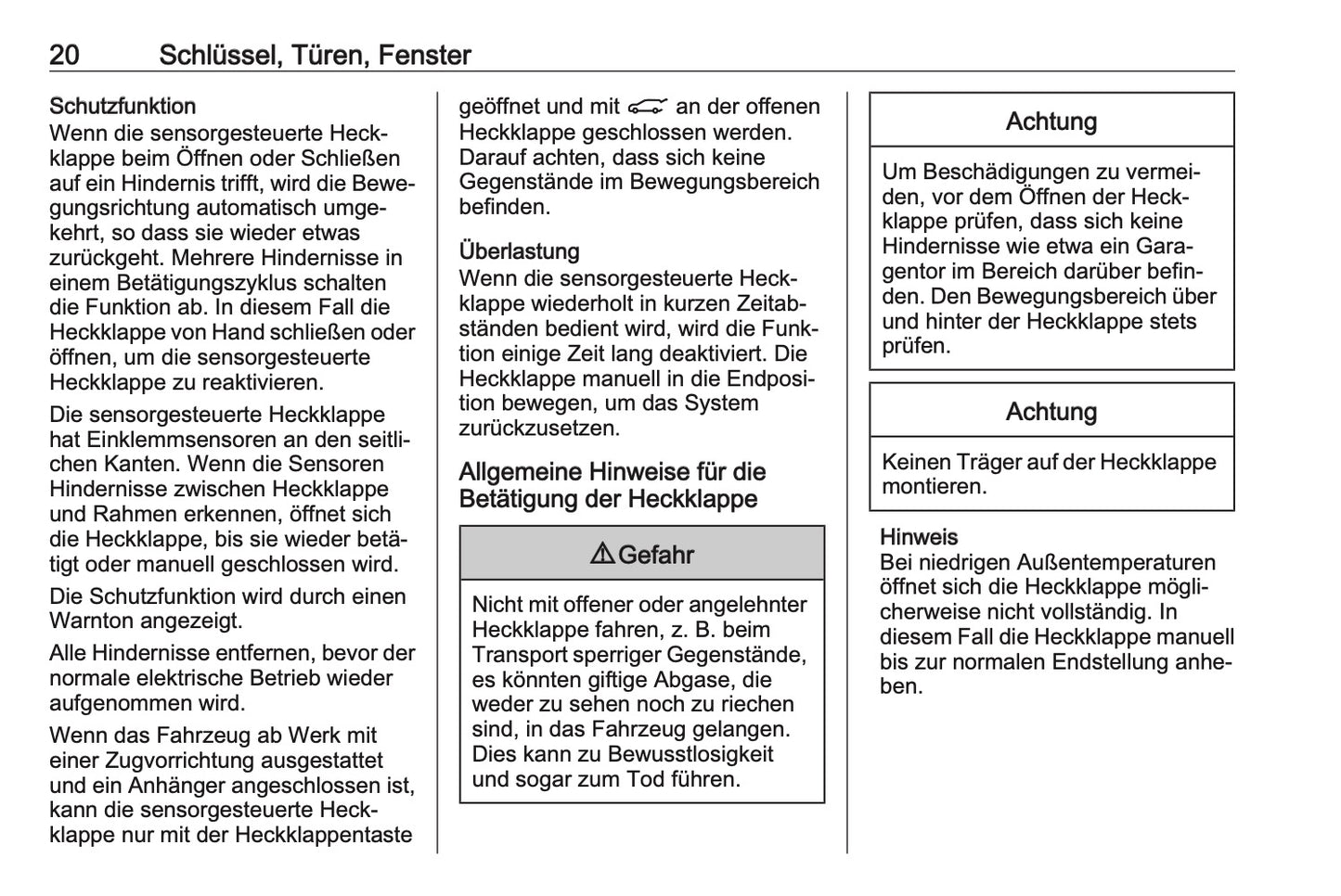 2023-2024 Opel Astra Owner's Manual | German