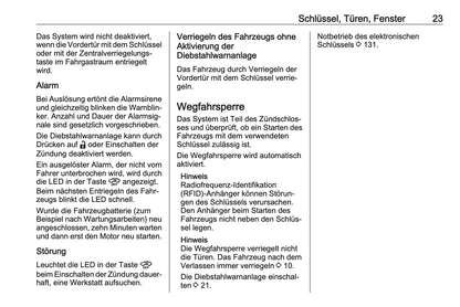 2023-2024 Opel Astra Owner's Manual | German