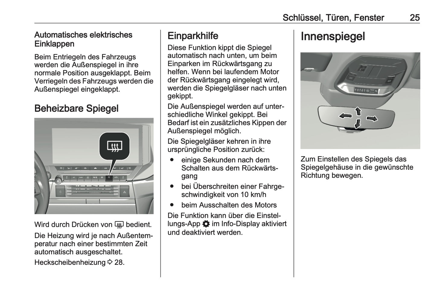 2023-2024 Opel Astra Owner's Manual | German