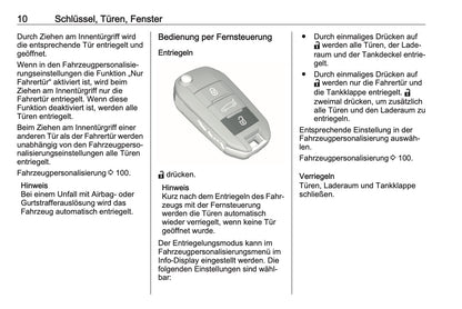 2024-2025 Opel Astra Owner's Manual | German