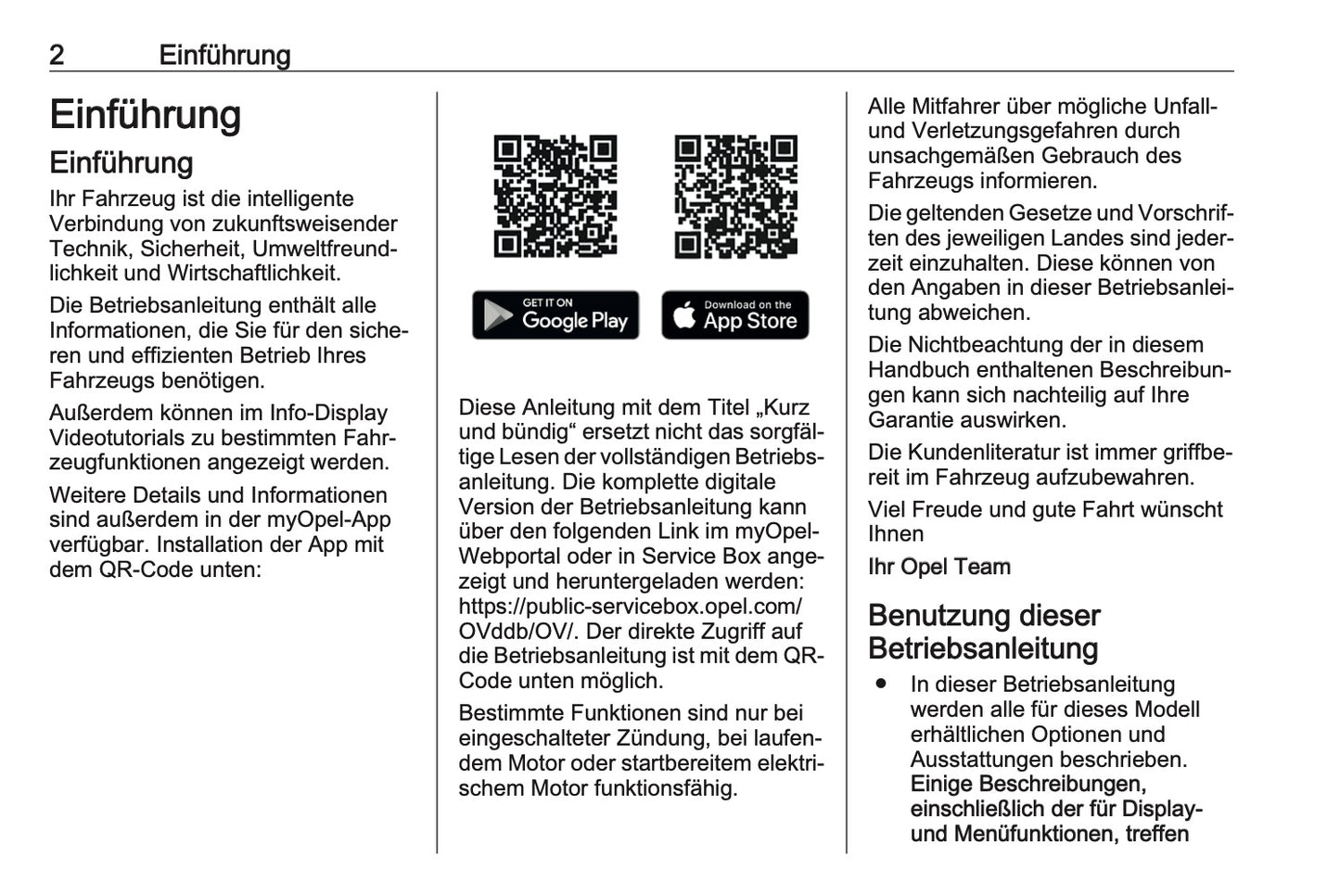 2024-2025 Opel Astra Owner's Manual | German