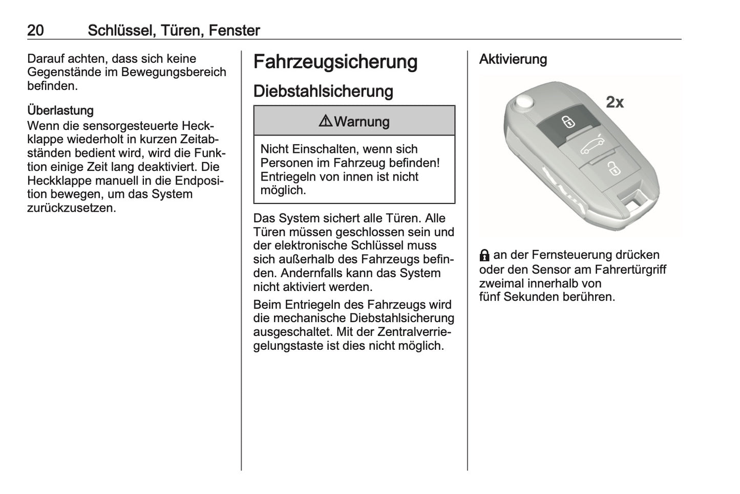 2024-2025 Opel Astra Owner's Manual | German