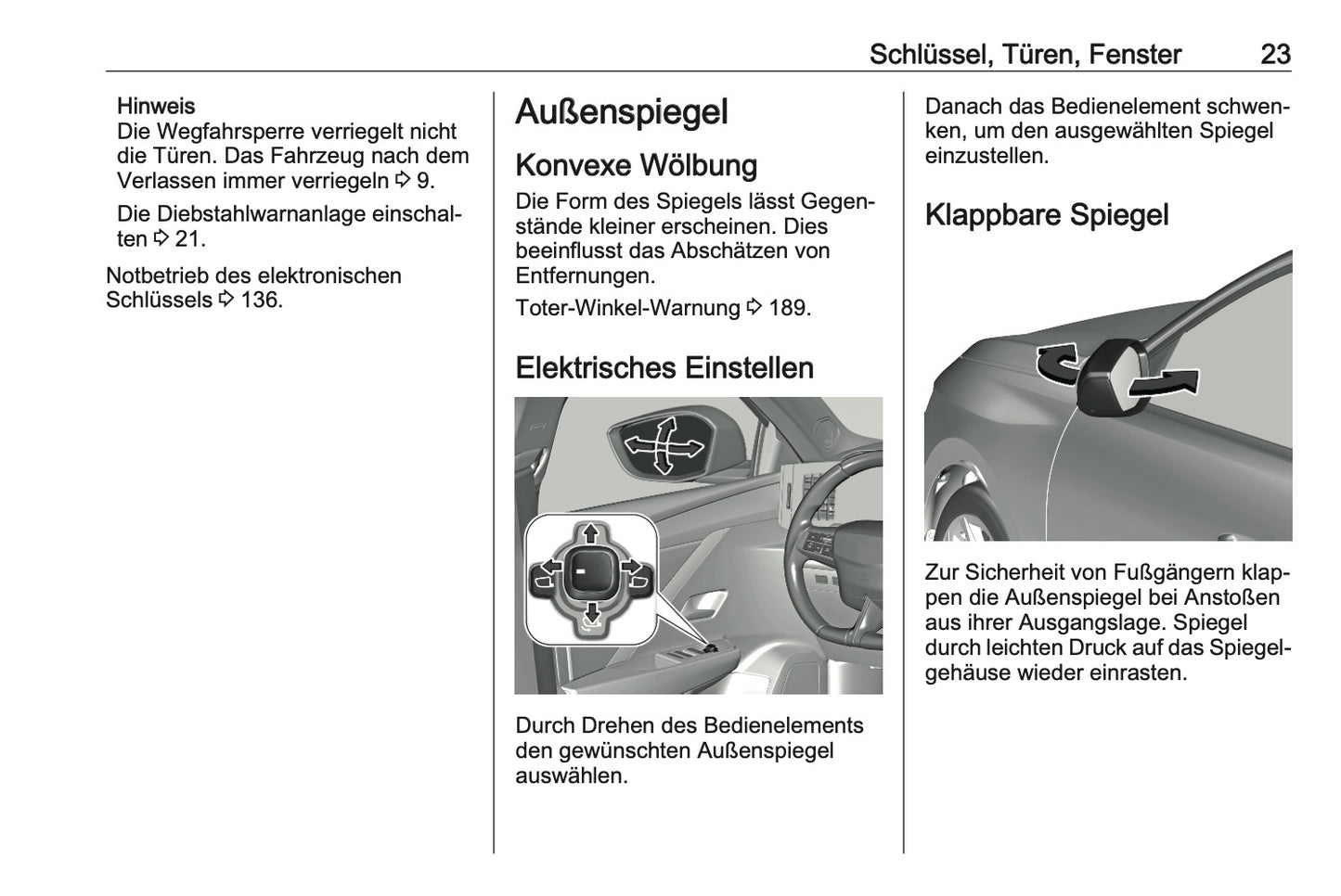 2024-2025 Opel Astra Owner's Manual | German
