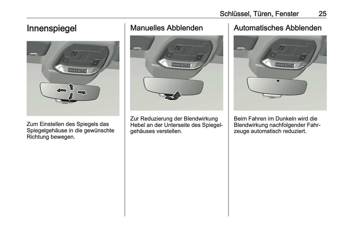 2024-2025 Opel Astra Owner's Manual | German
