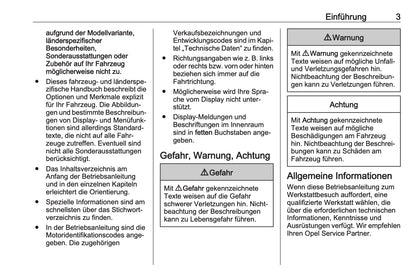 2024-2025 Opel Astra Owner's Manual | German