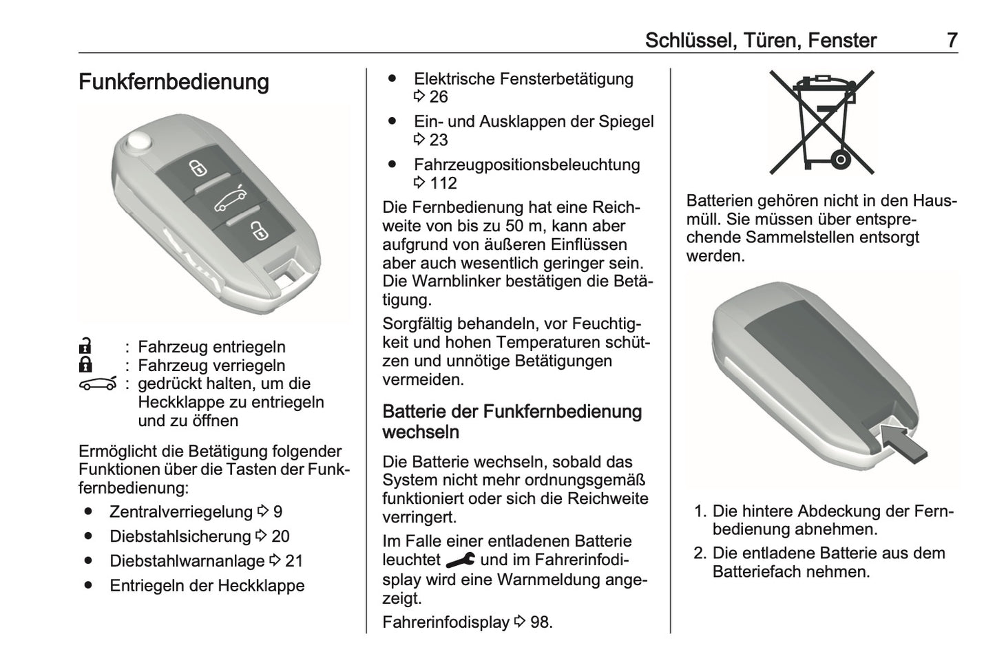 2024-2025 Opel Astra Owner's Manual | German