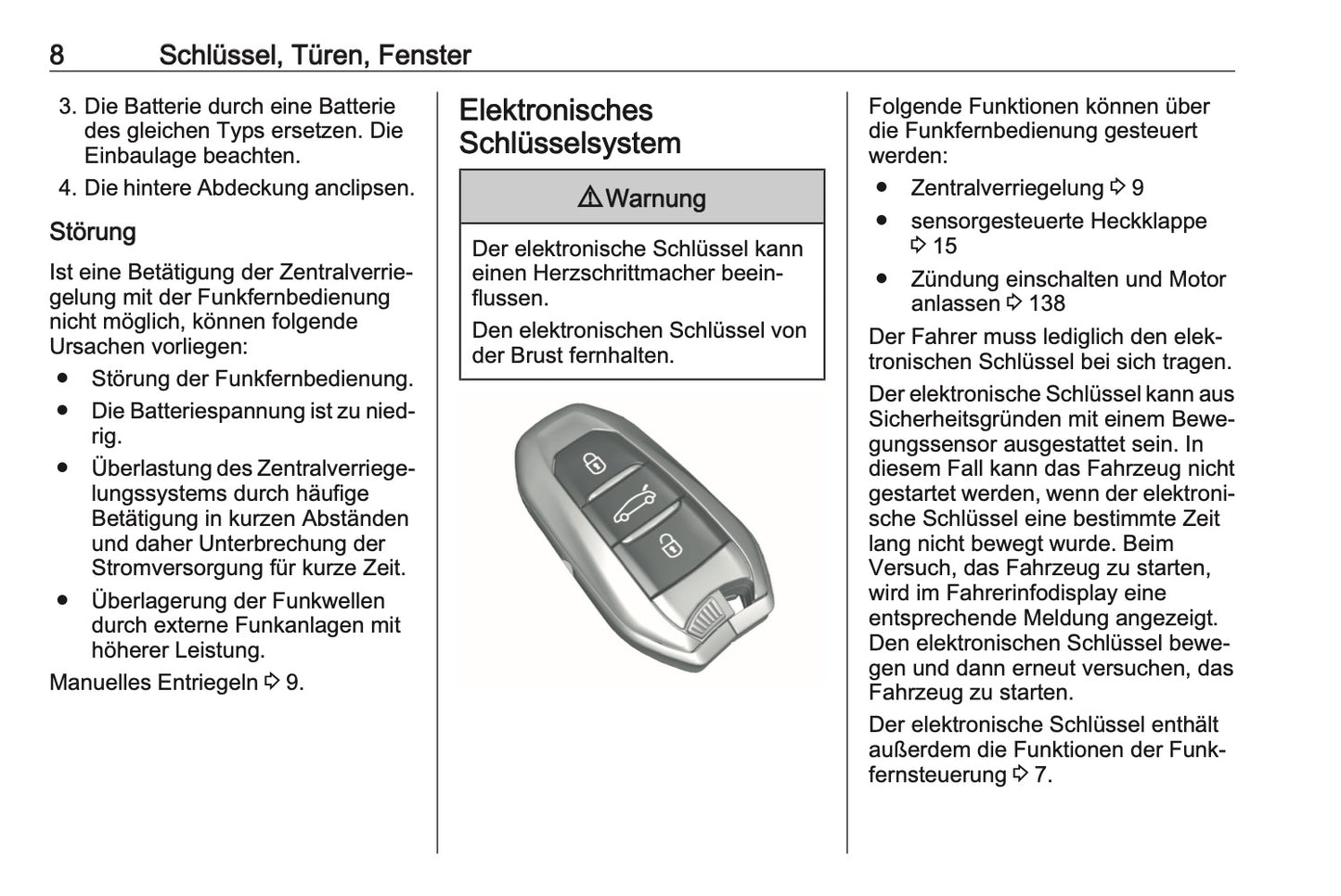 2024-2025 Opel Astra Owner's Manual | German