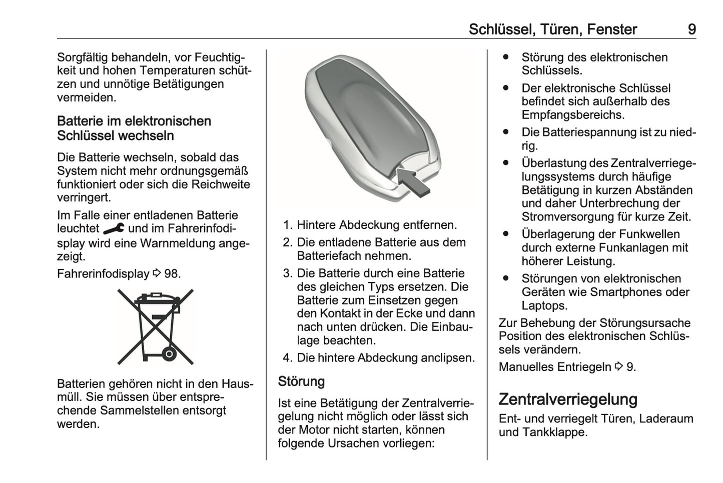 2024-2025 Opel Astra Owner's Manual | German