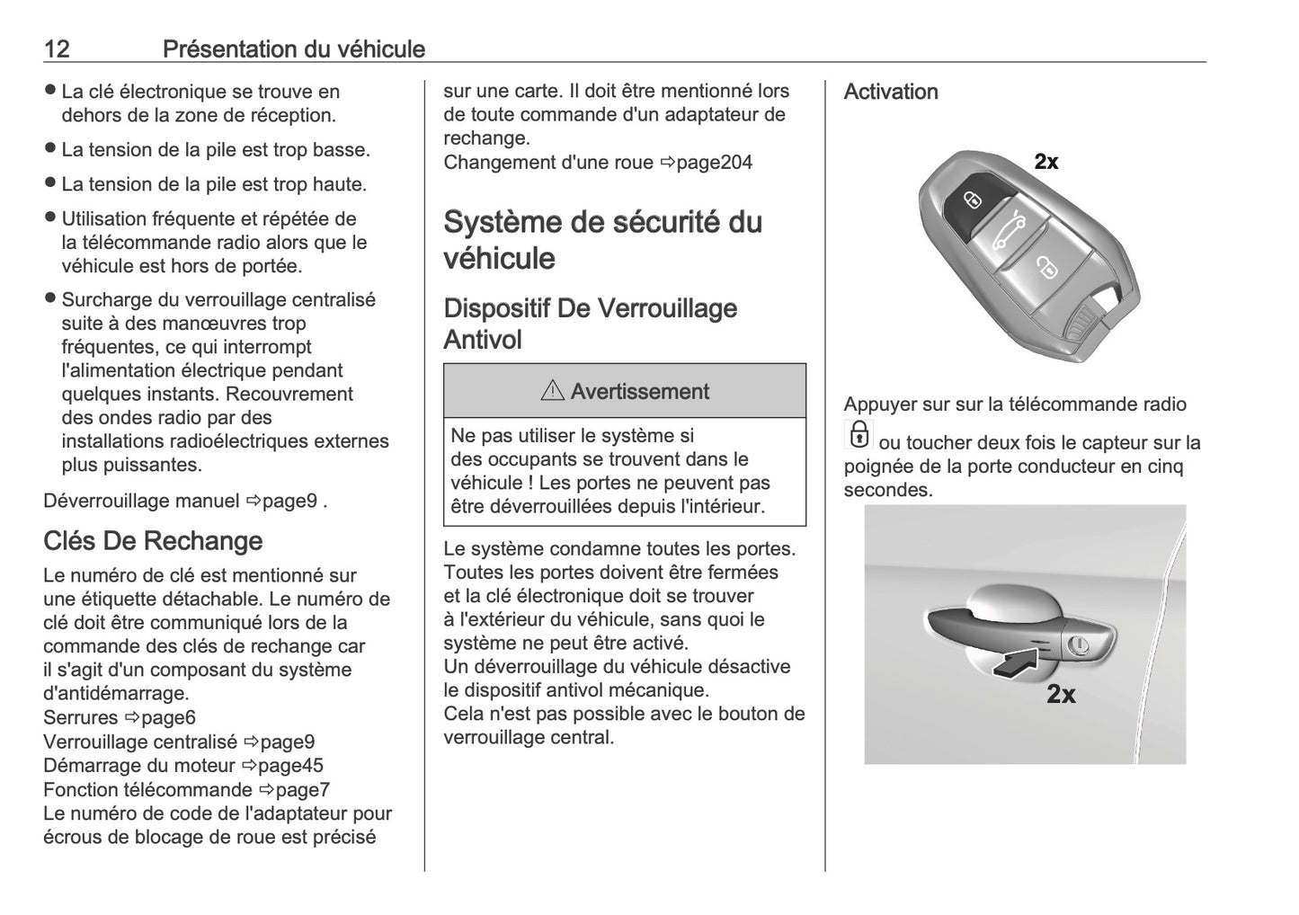 2025 Opel Astra Owner's Manual | French
