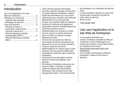 2025 Opel Astra Owner's Manual | French