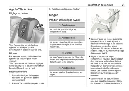 2025 Opel Astra Owner's Manual | French