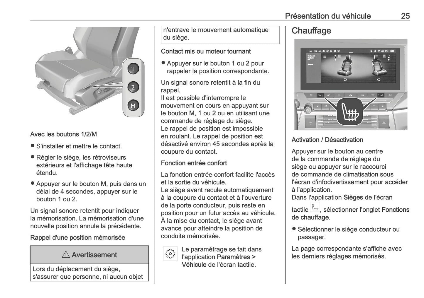 2025 Opel Astra Owner's Manual | French