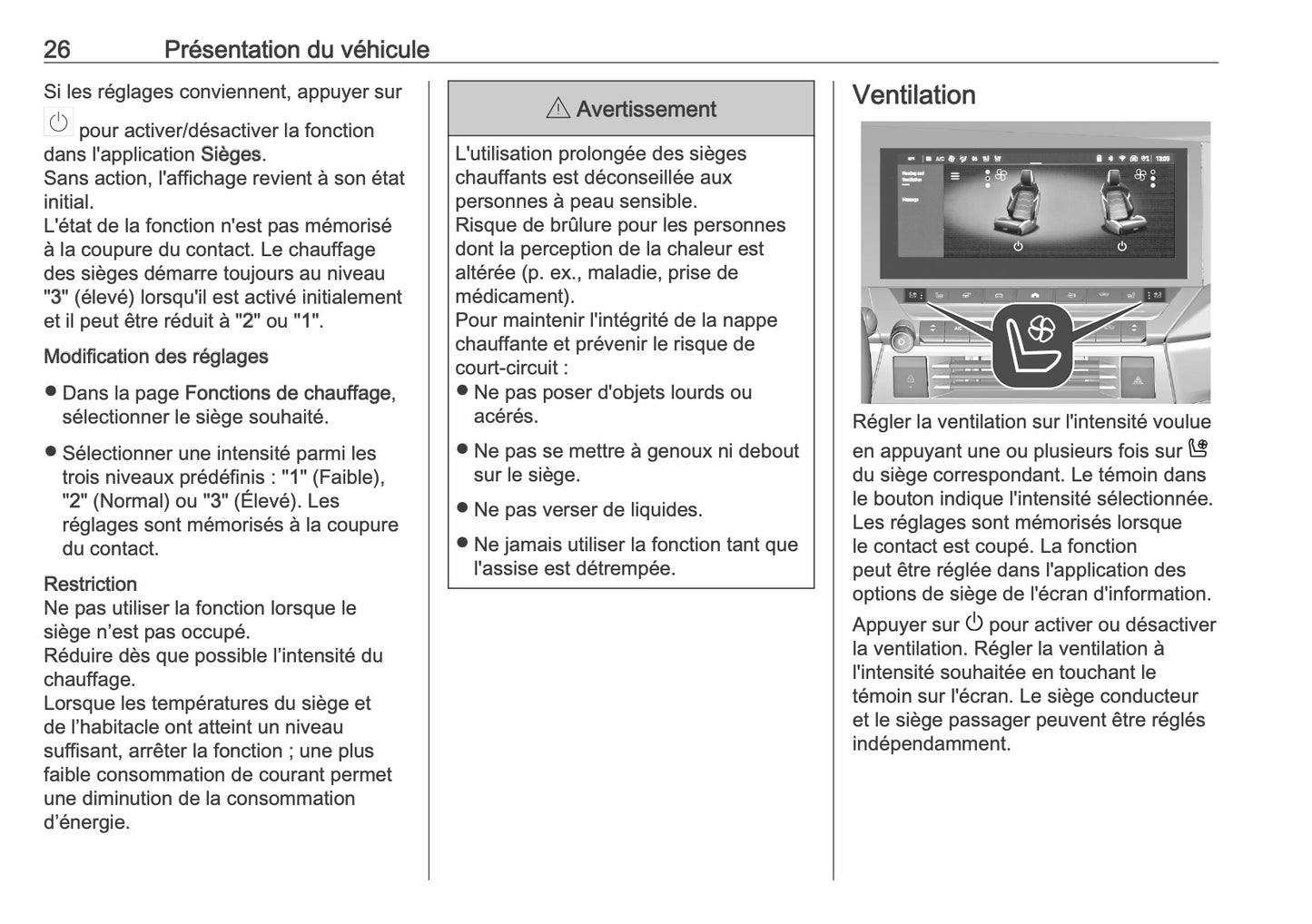2025 Opel Astra Owner's Manual | French