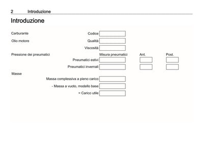 2023-2024 Opel Astra Owner's Manual | Italian