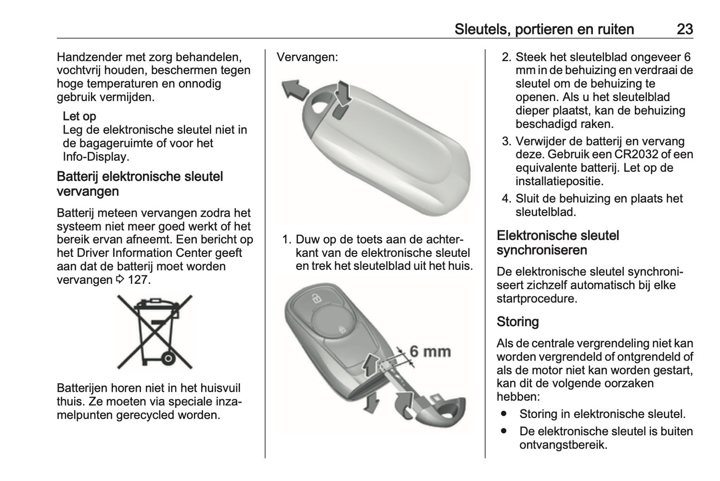 2019 Opel Astra Owner's Manual | Dutch