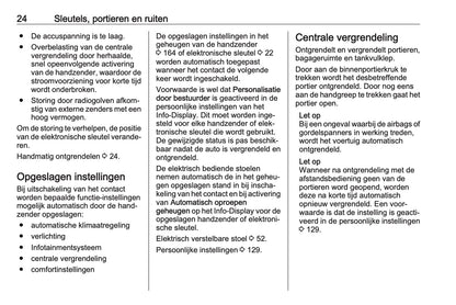 2019 Opel Astra Owner's Manual | Dutch