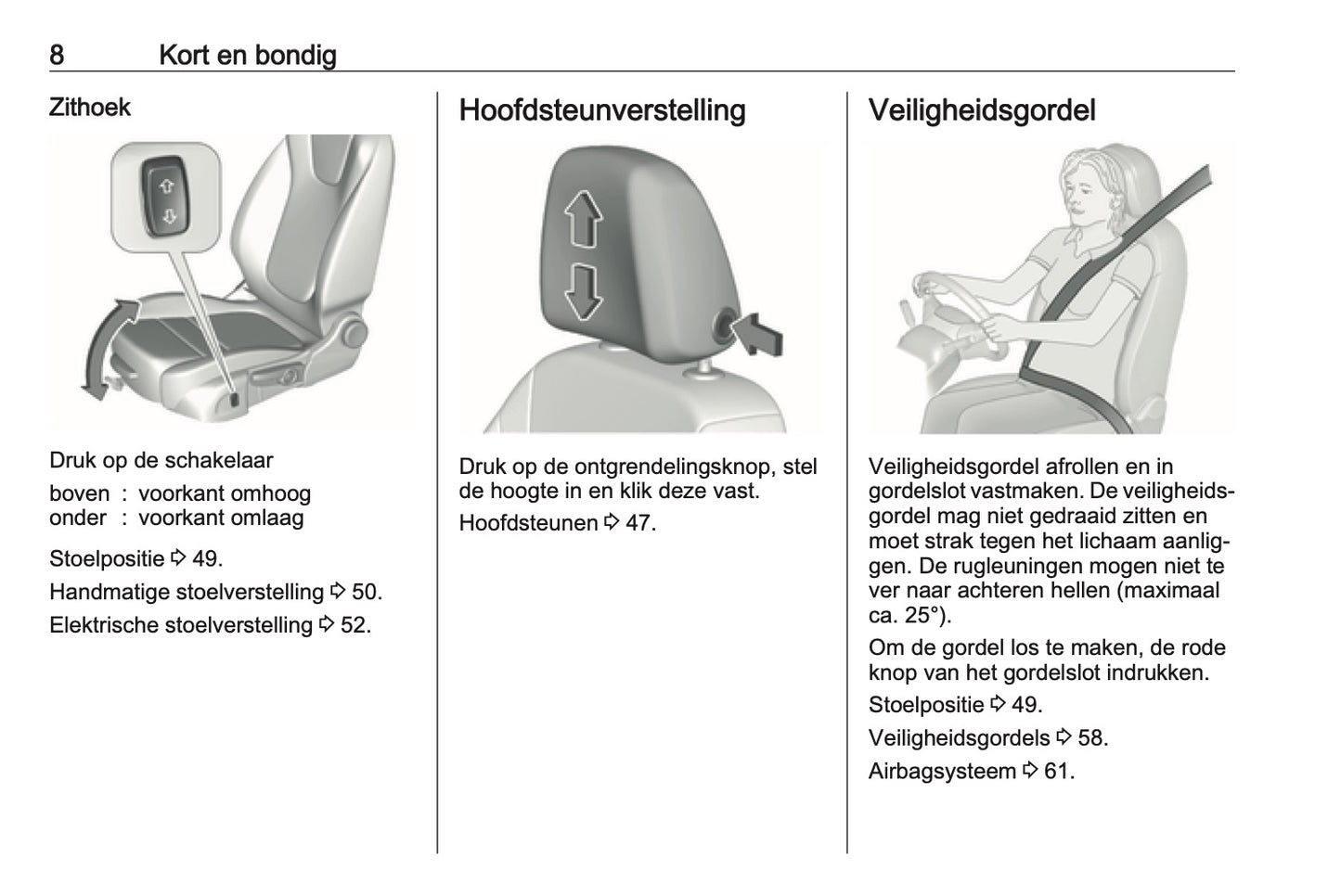 2019 Opel Astra Owner's Manual | Dutch