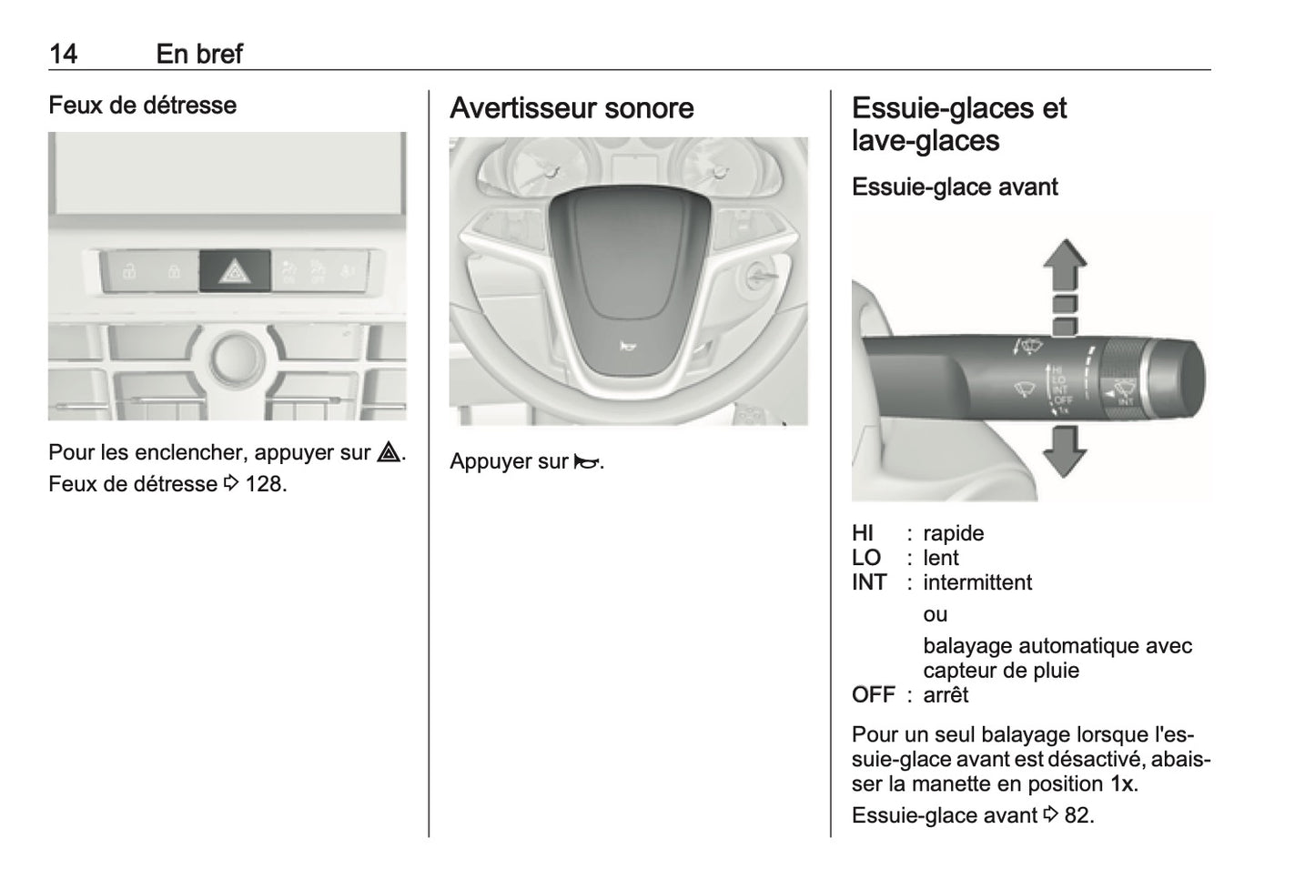 2016 Opel Cascada Owner's Manual | French