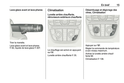 2016 Opel Cascada Owner's Manual | French