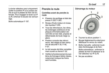 2016 Opel Cascada Owner's Manual | French