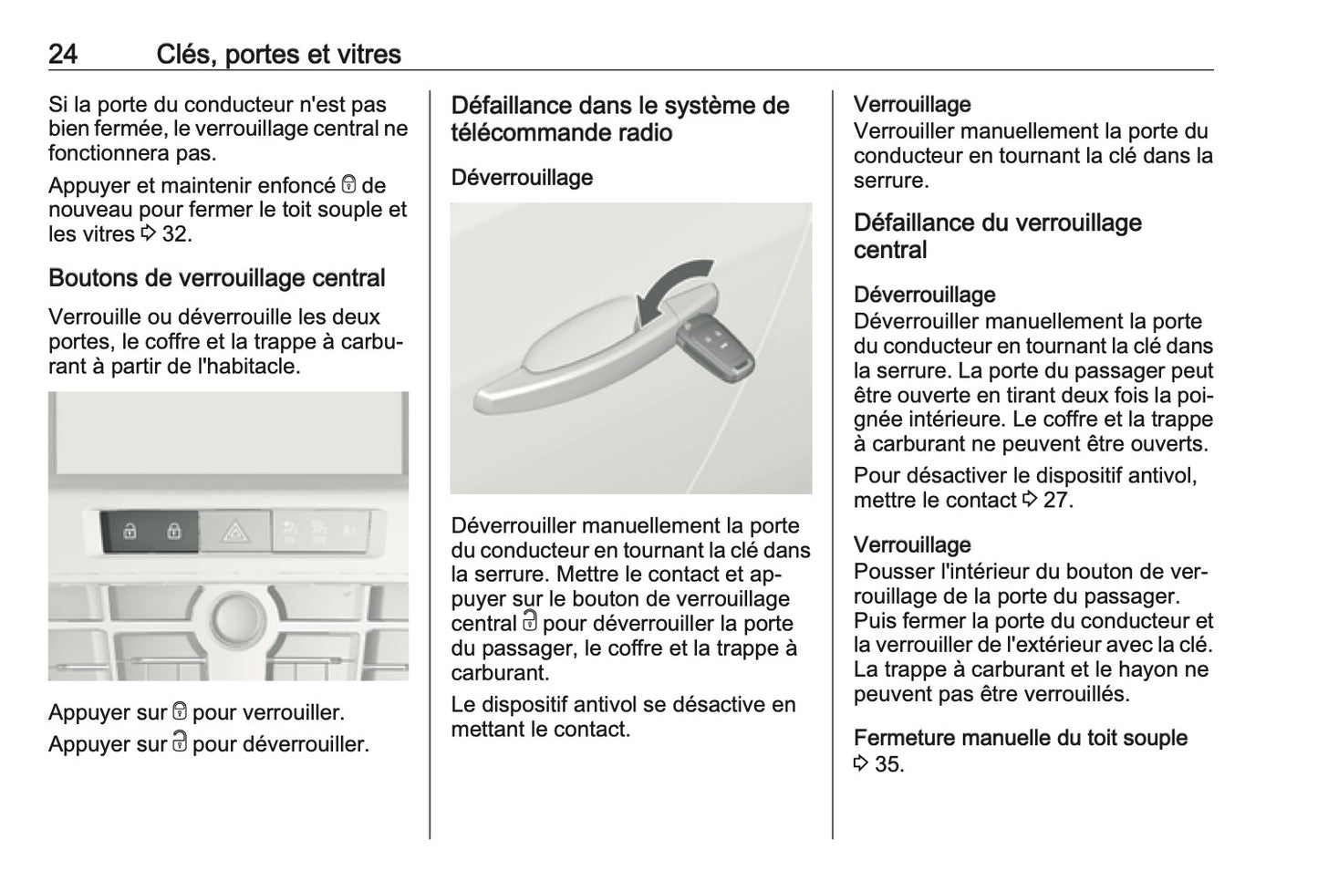 2016 Opel Cascada Owner's Manual | French