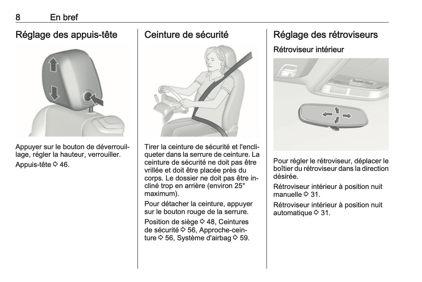 2016 Opel Cascada Owner's Manual | French