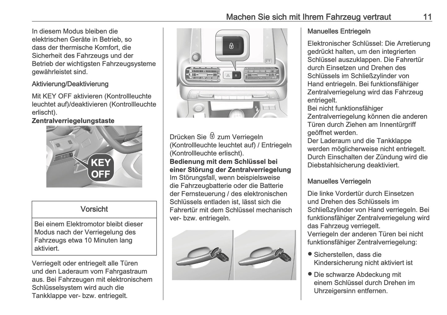 2025 Opel Combo Owner's Manual | German