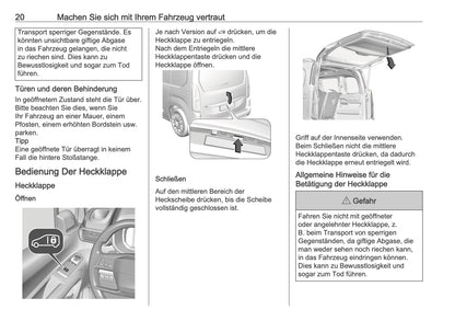 2025 Opel Combo Owner's Manual | German