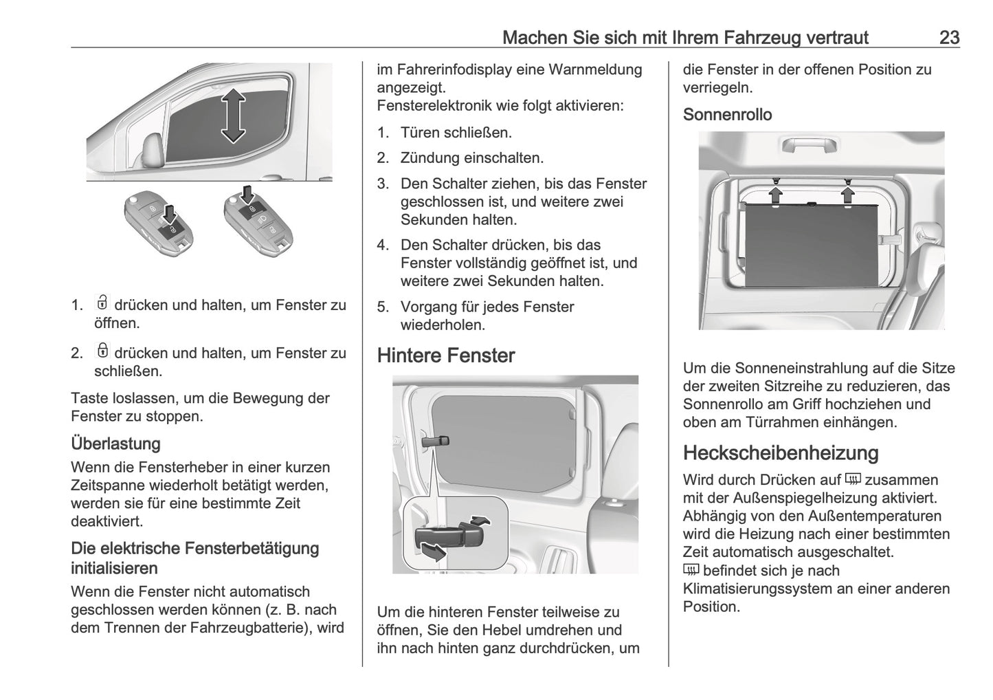 2025 Opel Combo Owner's Manual | German