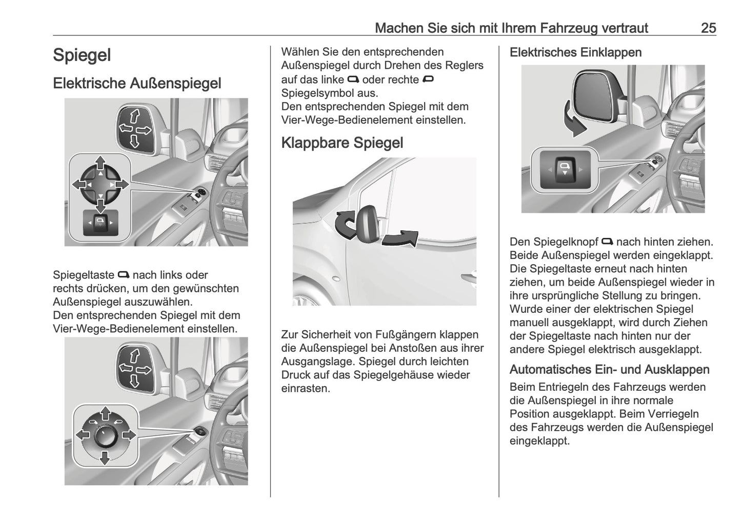 2025 Opel Combo Owner's Manual | German