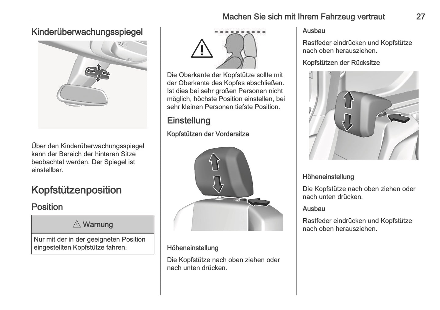 2025 Opel Combo Owner's Manual | German