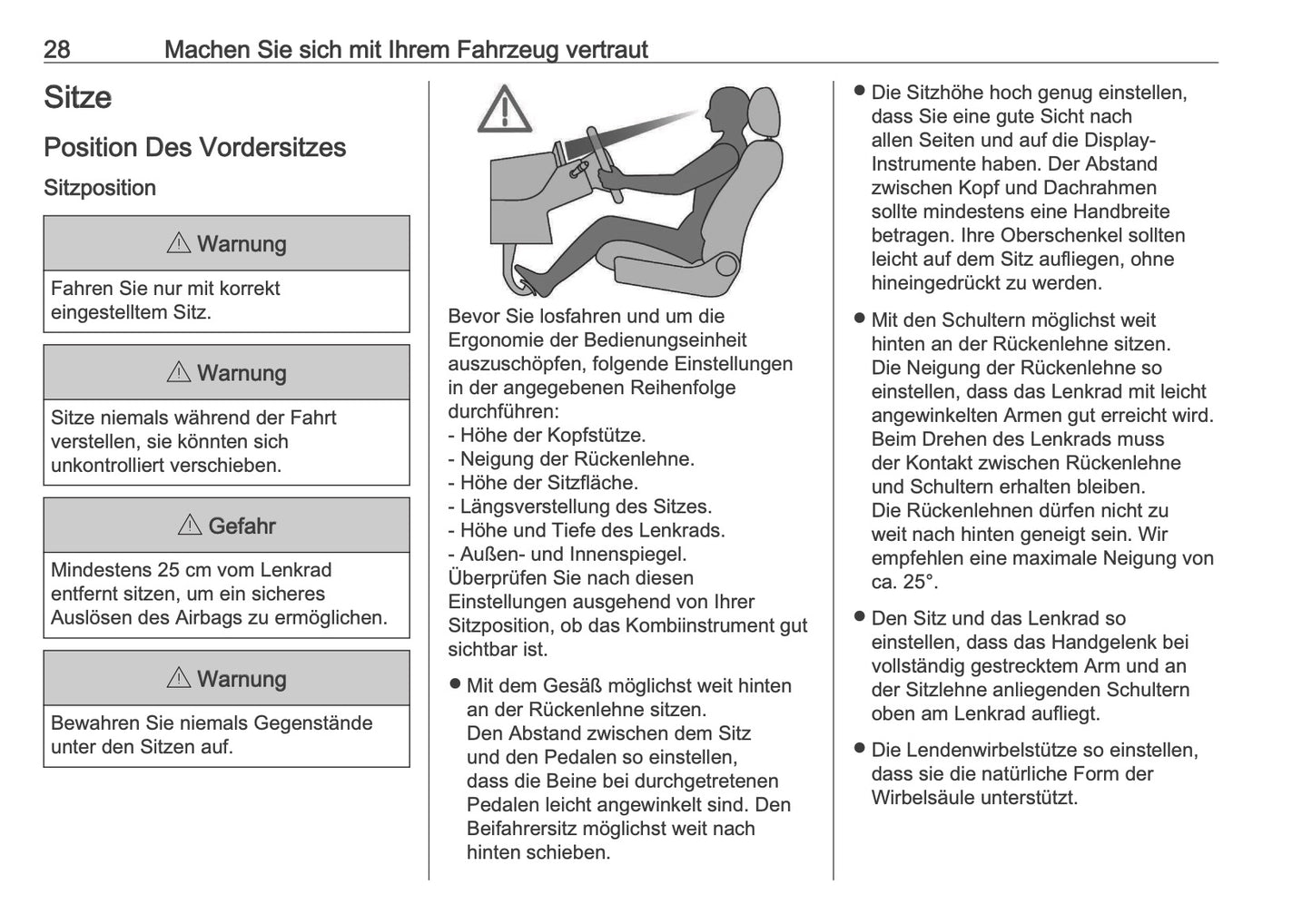 2025 Opel Combo Owner's Manual | German