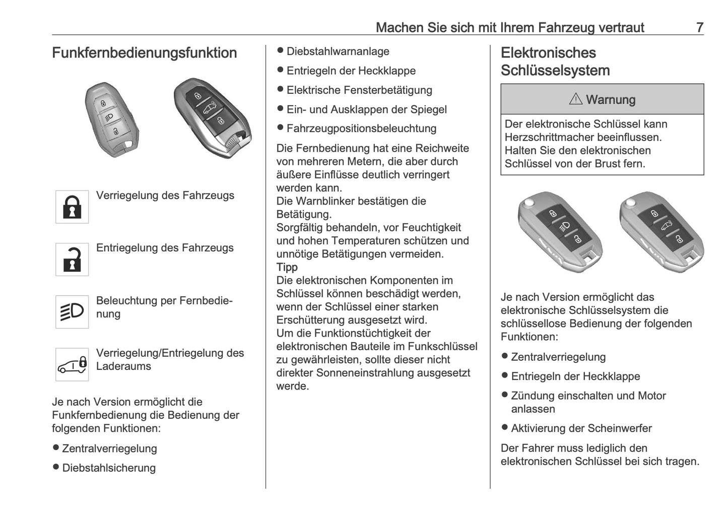 2025 Opel Combo Owner's Manual | German