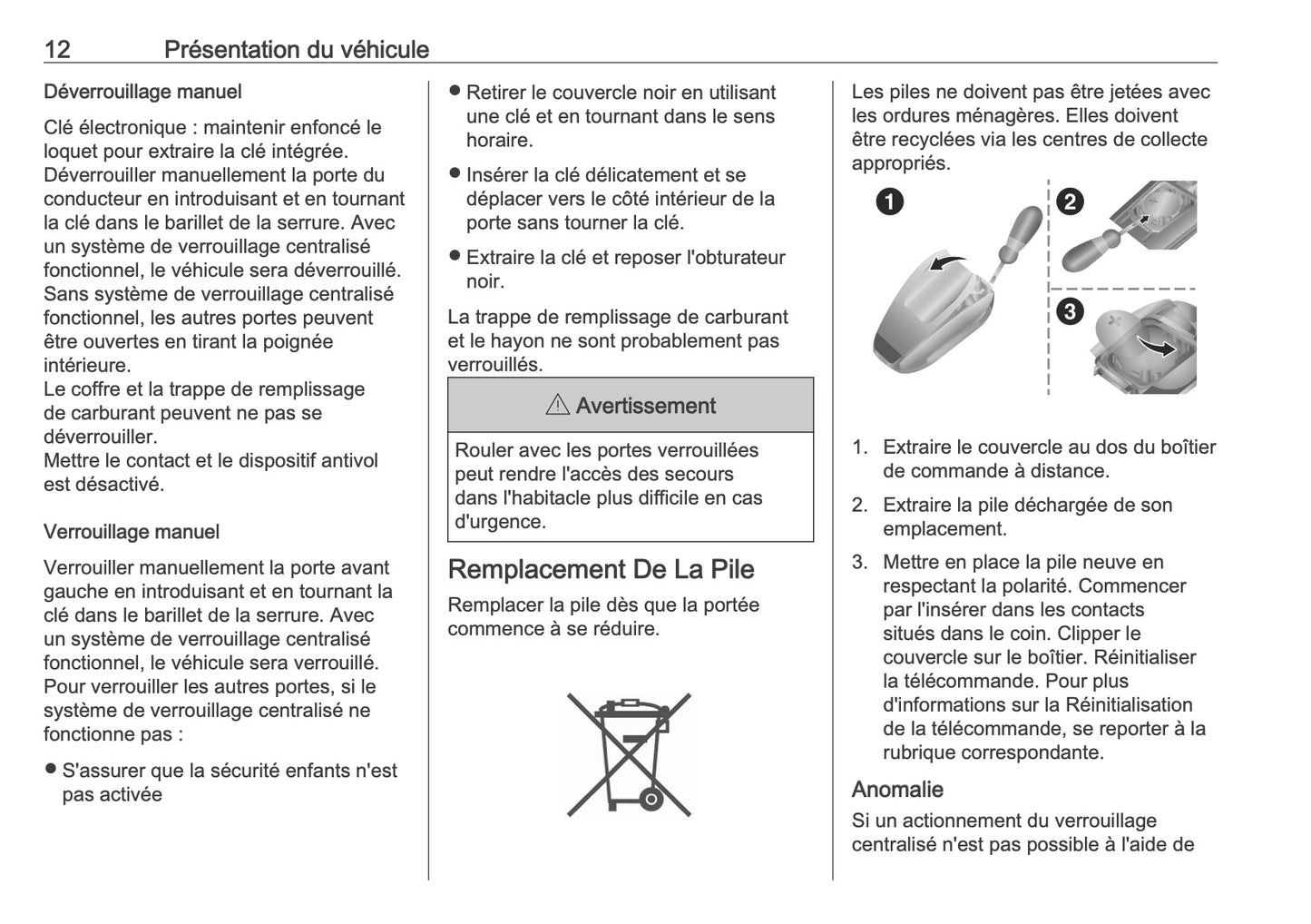 2025 Opel Combo Manuel du propriétaire | Français